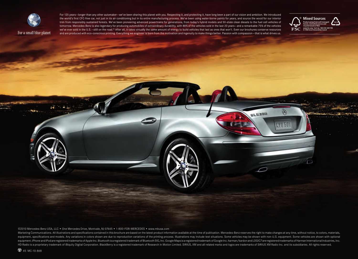 2011 Mercedes-Benz SLK Brochure Page 11